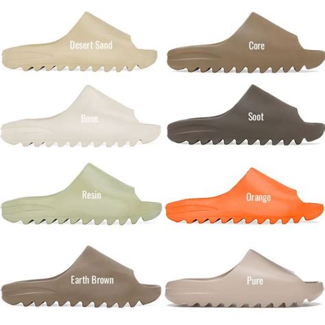 best color yeezy slides.